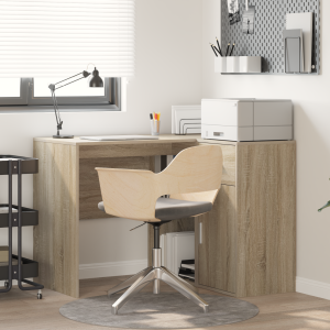 vidaXL Hoekbureau Sonoma Eiken 102x88x75 cm Geengineerd Hout