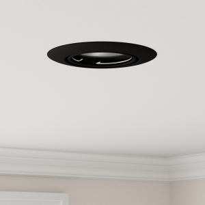 vidaXL Inbouwspots 6 stuks Rond GU10 Zwart Ø90 mm Staal