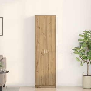 vidaXL Kledingkast Artisan Eiken 55x25x189 cm Gemaakt van Hout