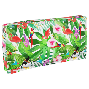 vidaXL Kussen voor zit-/rugleuning Tropisch Jungle 120x60x12 cm Oxford stof