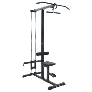 vidaXL Lat Pulldown Machine met verstelbare stoel - 80 kg laadvermogen van staal