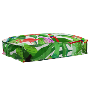 vidaXL Ligbedkussen Tropisch Dschungel 60x40x8 cm Oxford Stof