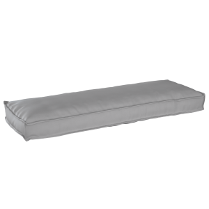 vidaXL Ligbedkussen voor Bank Grijs 120x40x8 cm Oxford Stof