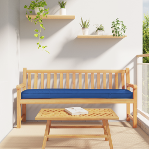 vidaXL Ligbedkussens voor Bank 2 stuks Koningsblauw 200x40x8 cm Oxford Stof