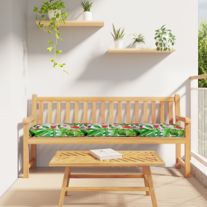 vidaXL Ligbedkussens voor Bank 2 stuks Tropisch Jungle 200x40x8 cm Oxford Stof