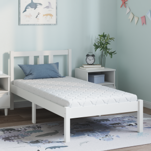 vidaXL Matrassen Wit 160 x 80 cm 100% polyester stof