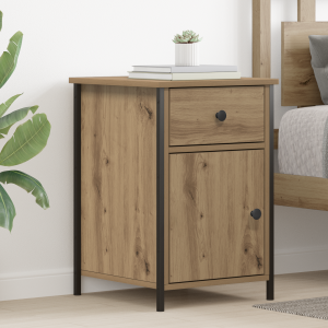 vidaXL Nachtkastjes 2 st Artisan Eiken 40x42x60 cm Engineered Wood