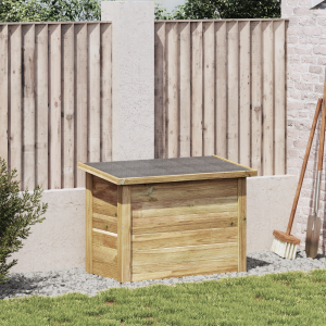 vidaXL Opslagdoos 44x80x57 cm Geïmpregneerd Vurenhout