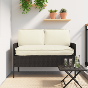 vidaXL Pallet Kussen Set 3 pcs Crème 50 x 120 x 12 cm 60 x 40 x 12 cm