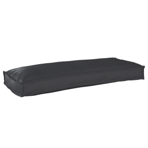 vidaXL Palletkussen bank 100x40x8 cm oxford stof zwart