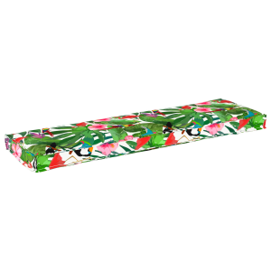vidaXL Palletkussen bank 140x40x8 cm jungle oxford stof