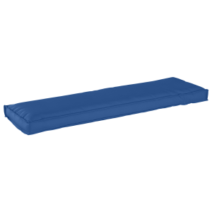 vidaXL Palletkussen bank 140x40x8 cm oxford stof koningsblauw