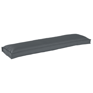 vidaXL Palletkussen bank 150x40x8 cm oxford stof antraciet