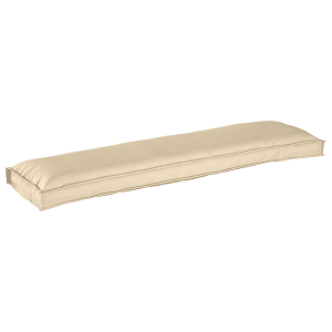 vidaXL Palletkussen bank 150x40x8 cm oxford stof beige