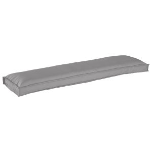 vidaXL Palletkussen bank 150x40x8 cm oxford stof grijs