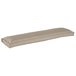 vidaXL Palletkussen bank 150x40x8 cm oxford stof taupe