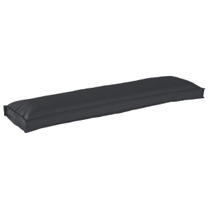 vidaXL Palletkussen bank 150x40x8 cm oxford stof zwart