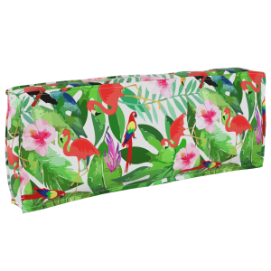 vidaXL Palletkussen rugleuning 120x40x12 cm jungle oxford stof