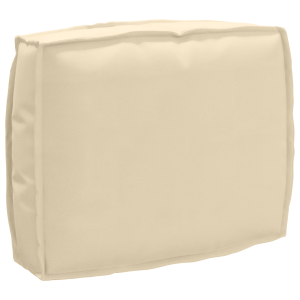 vidaXL Palletkussen rugleuning 50x40x12 cm oxford stof beige