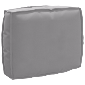 vidaXL Palletkussen rugleuning 50x40x12 cm oxford stof grijs