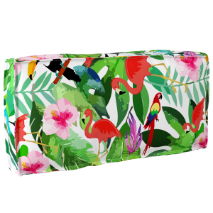 vidaXL Palletkussen rugleuning 80x40x12 cm jungle oxford stof