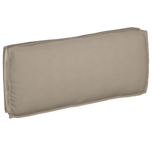 vidaXL Palletkussen Taupe 120x50x12 cm Oxford Stof voor Zit-/Rugleuning