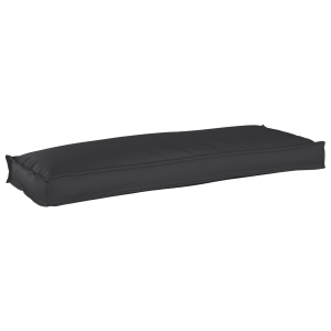 vidaXL Palletkussen voor Bank Zwart 110 x 40 x 8 cm Oxford Stof