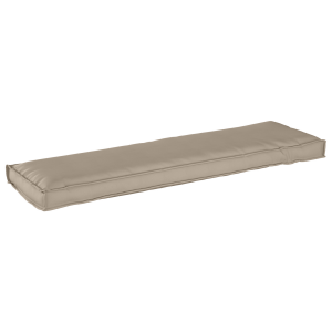 vidaXL Palletkussen voor de bank - Taupe - 140 x 40 x 8 cm - Oxford stof