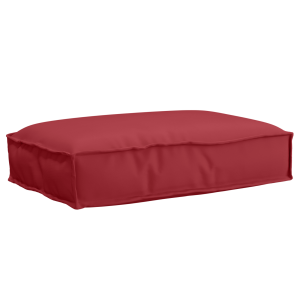 vidaXL Palletkussen voor Zitplaats Bordeauxrood 60x40x8 cm Oxfordweefsel