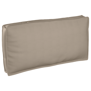 vidaXL Palletkussen voor zit/rugleuning Taupe 120x60x12 cm Oxford stof