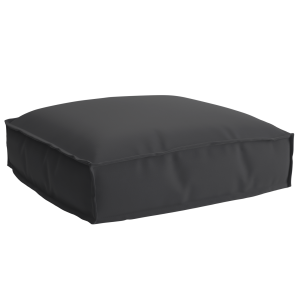 vidaXL Palletkussen zitting 50x50x12 cm oxford stof zwart