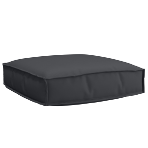 vidaXL Palletkussen zitting 60x60x12 cm oxford stof zwart