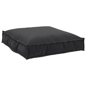 vidaXL Palletkussen Zwart 70 x 70 x 12 cm Oxford-stof
