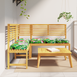 vidaXL Palletkussens 6 st zitting 40x40x8 cm jungle oxford stof