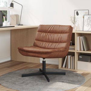 vidaXL Relaxstoel Bruin Kunstleer