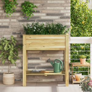 vidaXL Tuin Plantstand 85x46x94 cm Geïmpregneerd Vurenhout