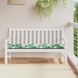 vidaXL Bankkussen Blad Bladpatroon 200 x 50 x 3 cm Oxford Stof