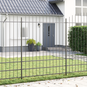 vidaXL Tuinhek 4 pcs Grijs 170 x 225 cm Gepoedercoat staal