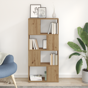 vidaXL Tv-meubelset Bruin 60 x 24 x 125,5 cm Bewerkt hout