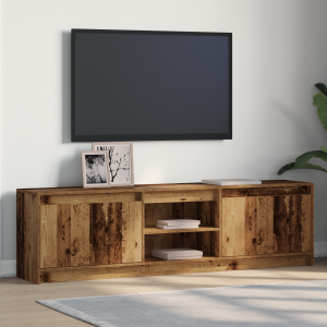 vidaXL TV-kast Bruin 180 x 34 x 50 cm Geengineerd hout en Spaanplaat