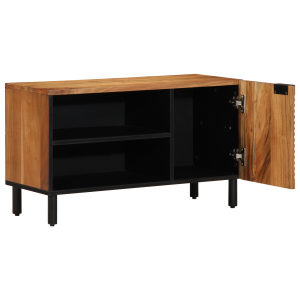 vidaXL Tv-meubel 80x31,5x46 cm massief acaciahout