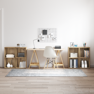 vidaXL Tv-meubelset 4 pcs Ambachtelijk eiken 72 x 35 x 36.5 cm