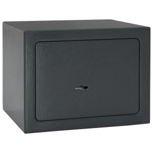 vidaXL Veiligheidsbox met Sleutelkluis Donkergrijs 17x23x17 cm Staal