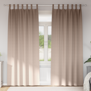 vidaXL Verduisterende gordijnen 2 pcs Taupe 225 x 140 cm Polyester