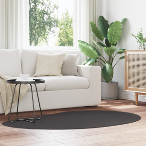 vidaXL Vloerkleed anti-slip 120x170 cm polyester antraciet