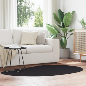 vidaXL Vloerkleed anti-slip 120x170 cm polyester zwart
