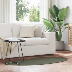 vidaXL Vloerkleed anti-slip 80x150 cm polyester bosgroen