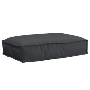 vidaXL Zitkussen voor Pallet Zwart 60x40x8 cm Oxford Stof