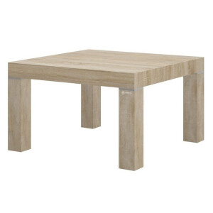 Vierkante Salontafel Monaco 80 cm breed in sonoma eiken