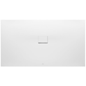 Villeroy & Boch Squaro Infinity kunststof douchebak - quaryl rechthoekig 100x90x4cm - mat wit udq1090sqi2v-rw